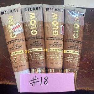 Milani Glow Hydrating Skin Tint Collection